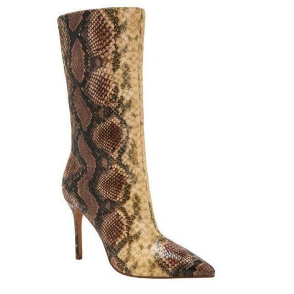 Katy Perry Women's The Revival Boot Fashion True Taupe Multi 8.5